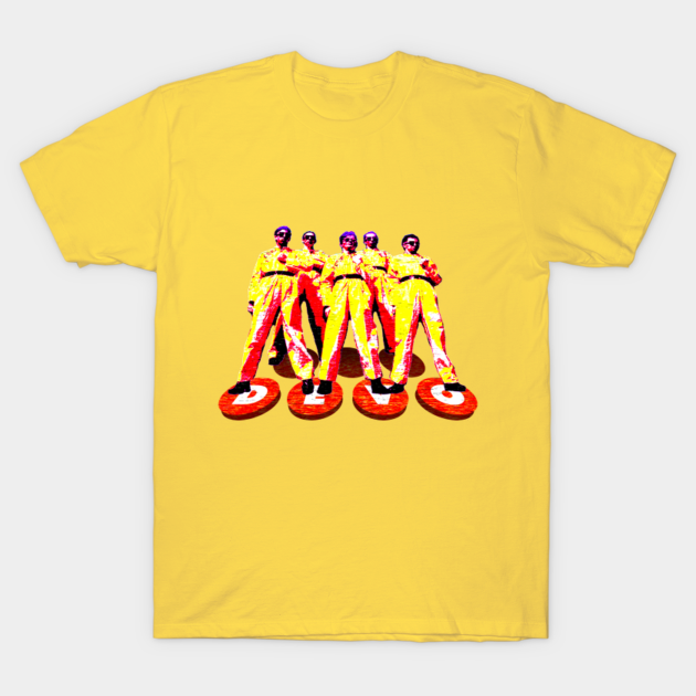 DEVO Yellow Jumpsuits Devo Yellow Jumpsuits TShirt TeePublic